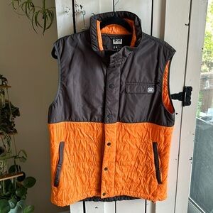 Helly Hansen Men Movatn Wool Ins Vest Blaze Orange/black Large reg